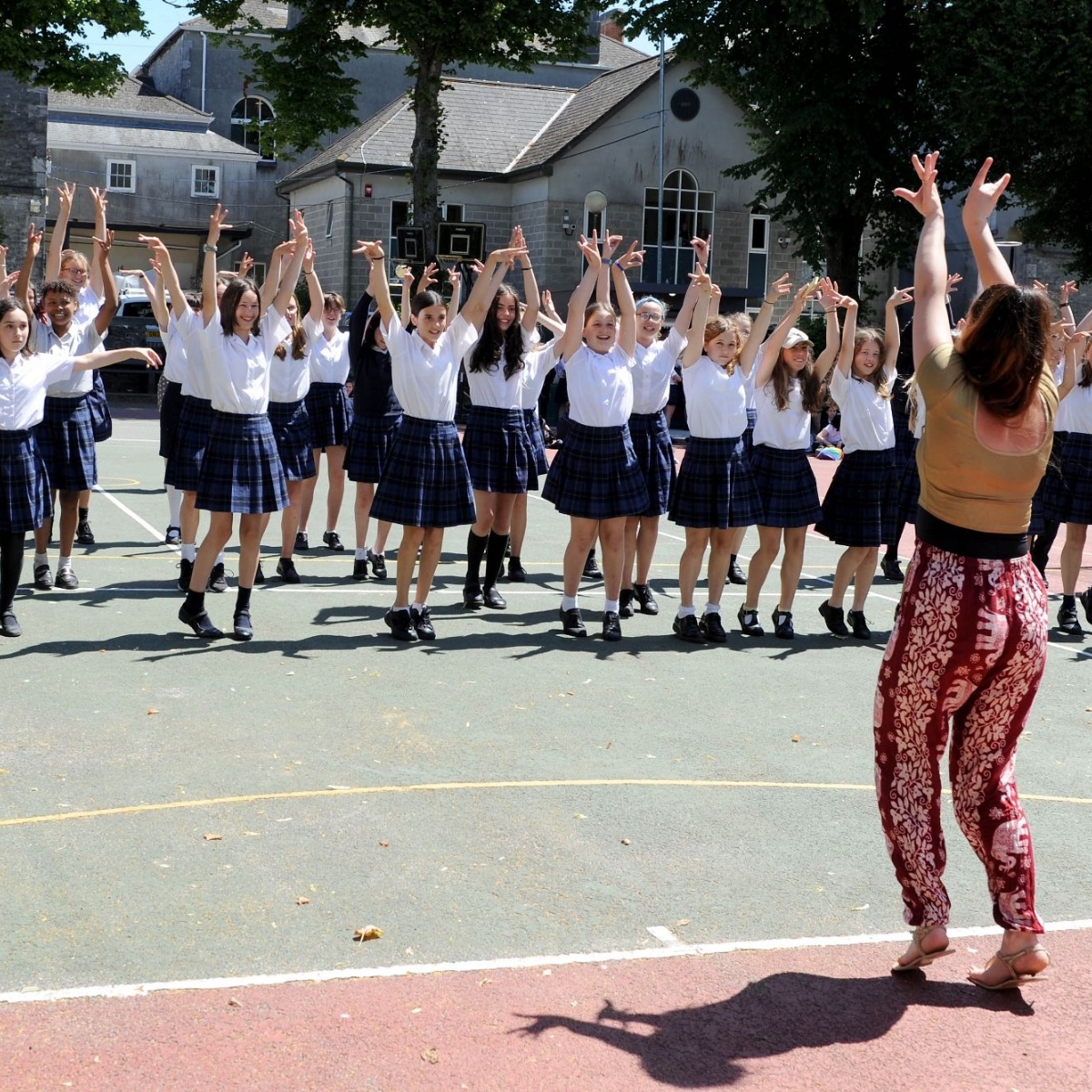 Plymouth High School for Girls Cultural celebration at PHSG